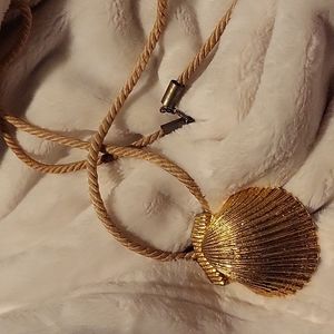 Seashell necklace